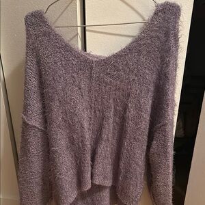 Cozy Lavender Sweater